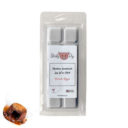 Treacle Toffee Medium Wax Melt Clamshell Bar