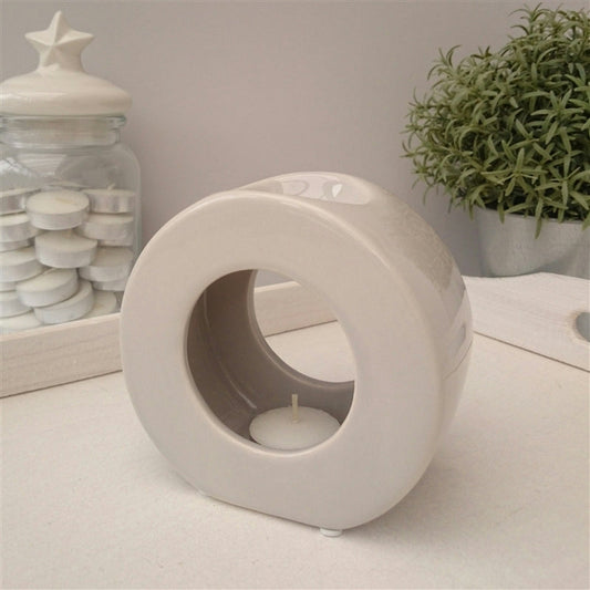 Polo Ceramic Wax Melter Grey