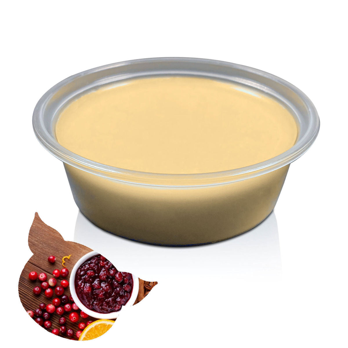 Cranberry & Orange Medium Wax Melt Pot