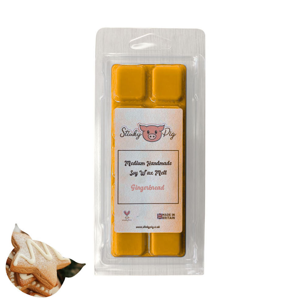 Gingerbread Medium Wax Melt Clamshell Bar