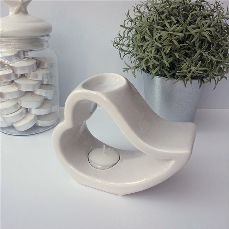 Romeo Ceramic Wax Melter Grey