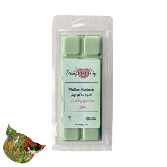 Country Garden Medium Wax Melt Clamshell Bar