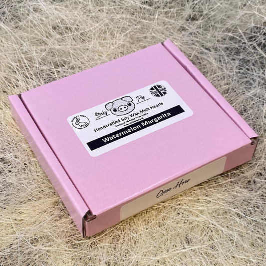 16 Watermelon Margarita Small Wax Hearts