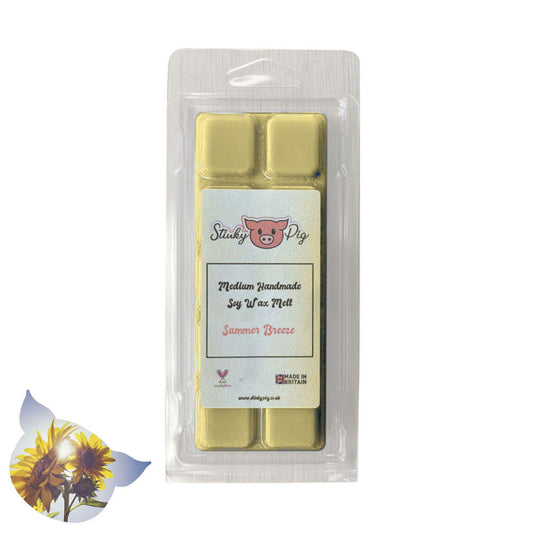 Summer Breeze Medium Wax Melt Clamshell Bar