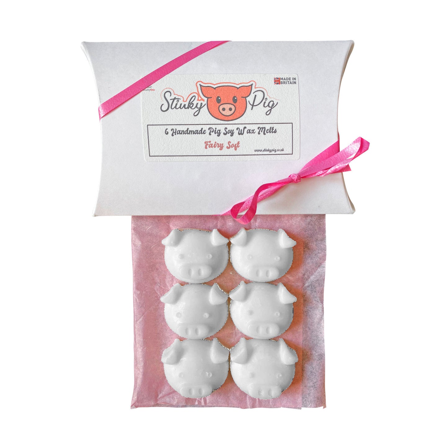 6 Fairy Soft Wax Melt Pigs