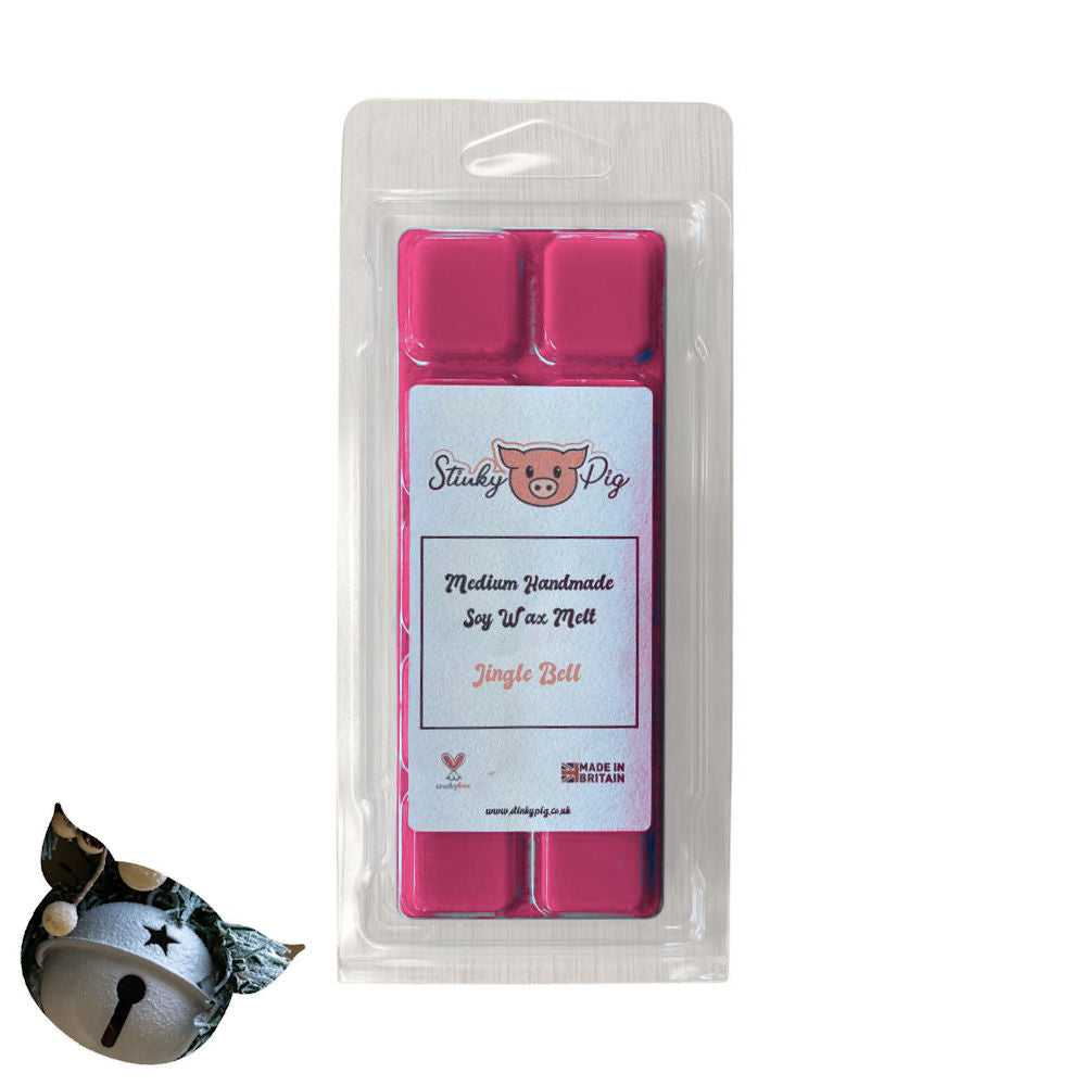 Jingle Bell Medium Wax Melt Clamshell Bar