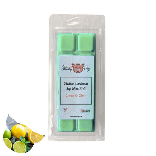 Lemon & Lime Medium Wax Melt Clamshell Bar