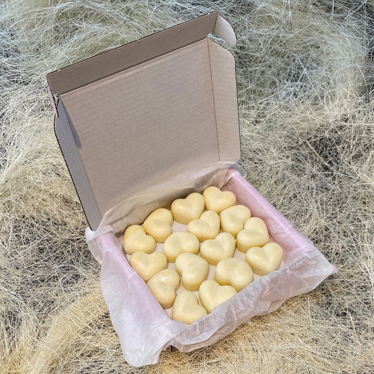 16 Millionaire Man Small Wax Hearts