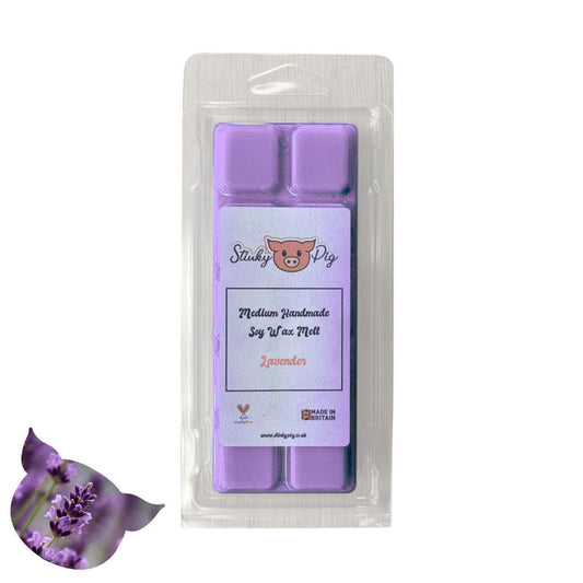 Lavender Medium Wax Melt Clamshell Bar