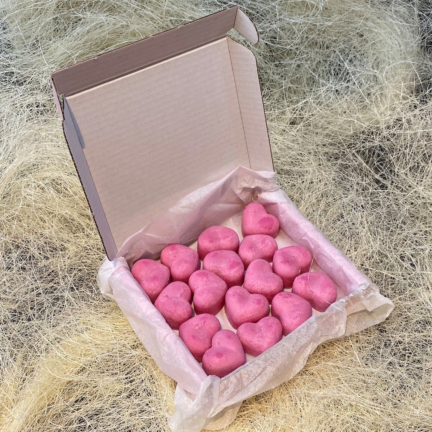 16 Watermelon Margarita Small Wax Hearts
