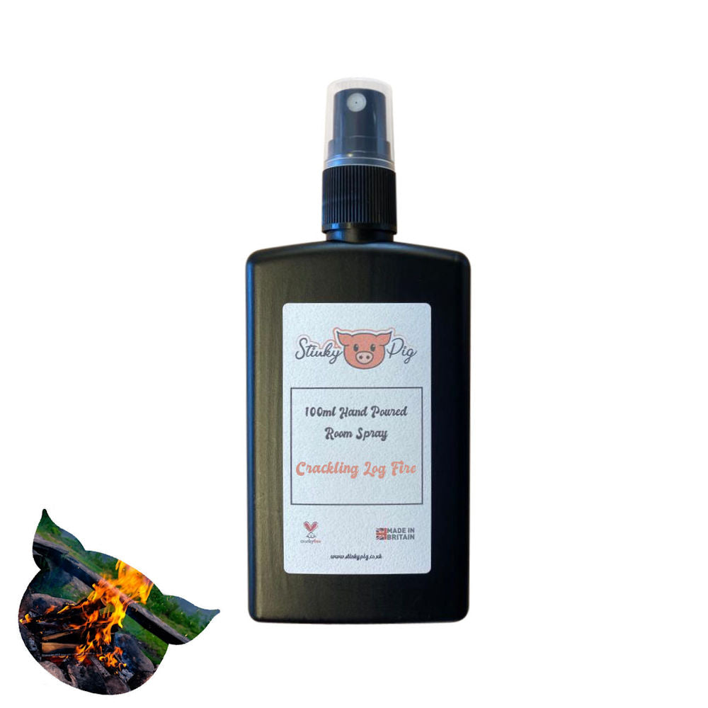 Crackling Log Fire Medium Room Spray