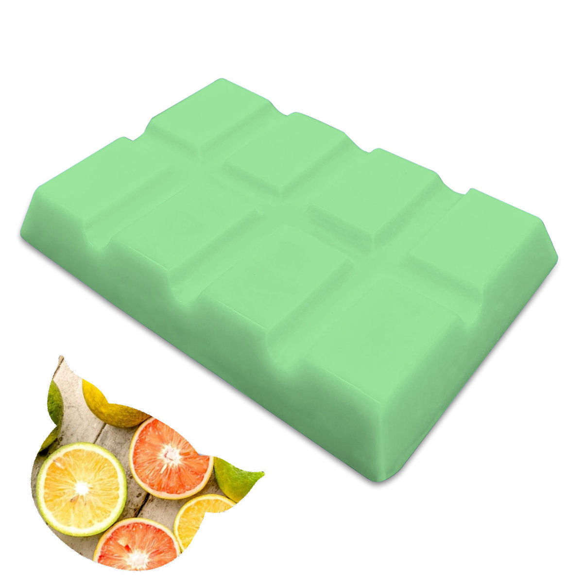 Lime Basil & Mandarin Small Wax Melt Bar