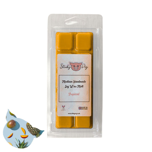 Tropical Medium Wax Melt Clamshell Bar