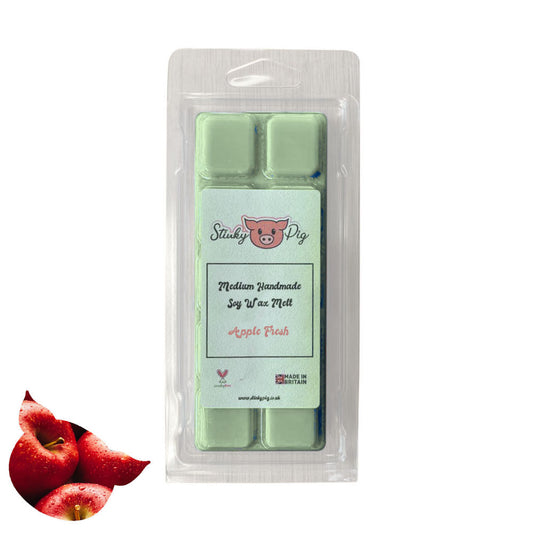 Apple Fresh Medium Wax Melt Clamshell Bar