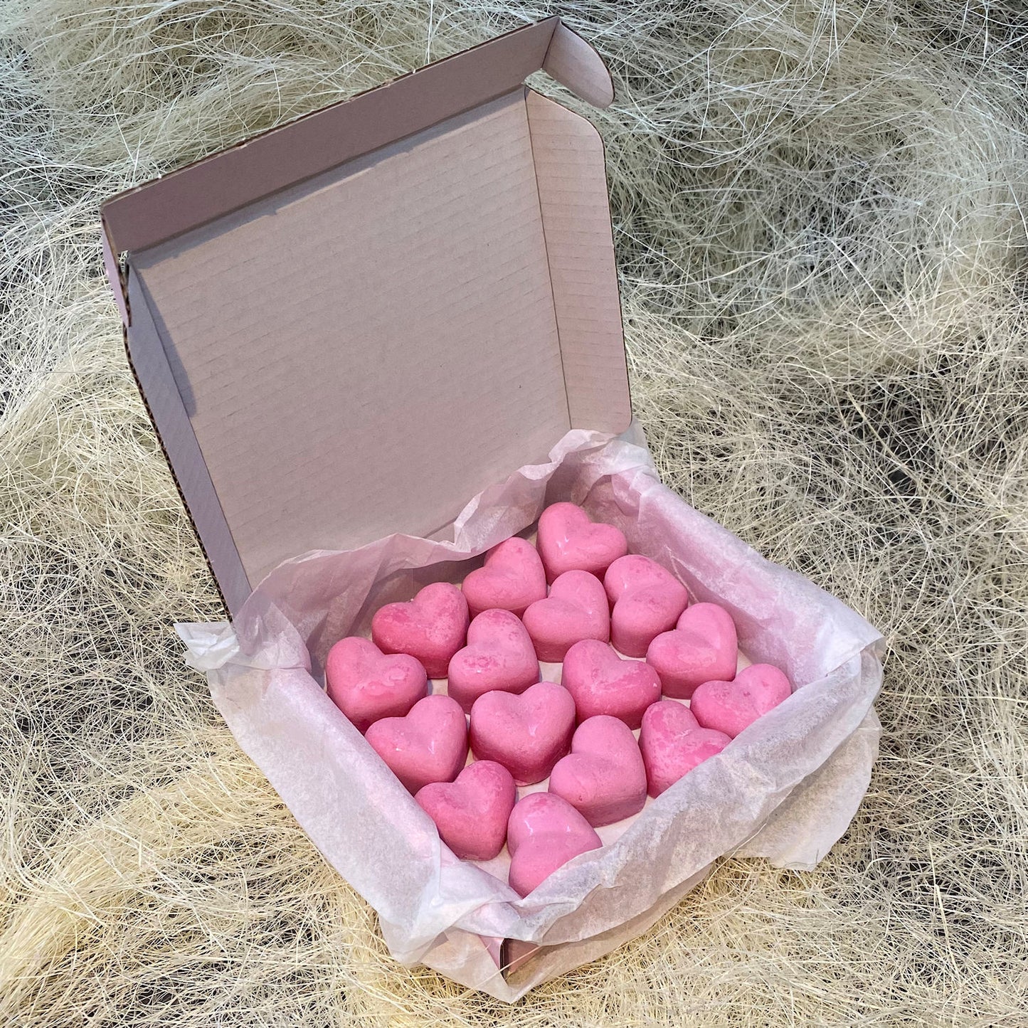 16 Rose Small Wax Hearts