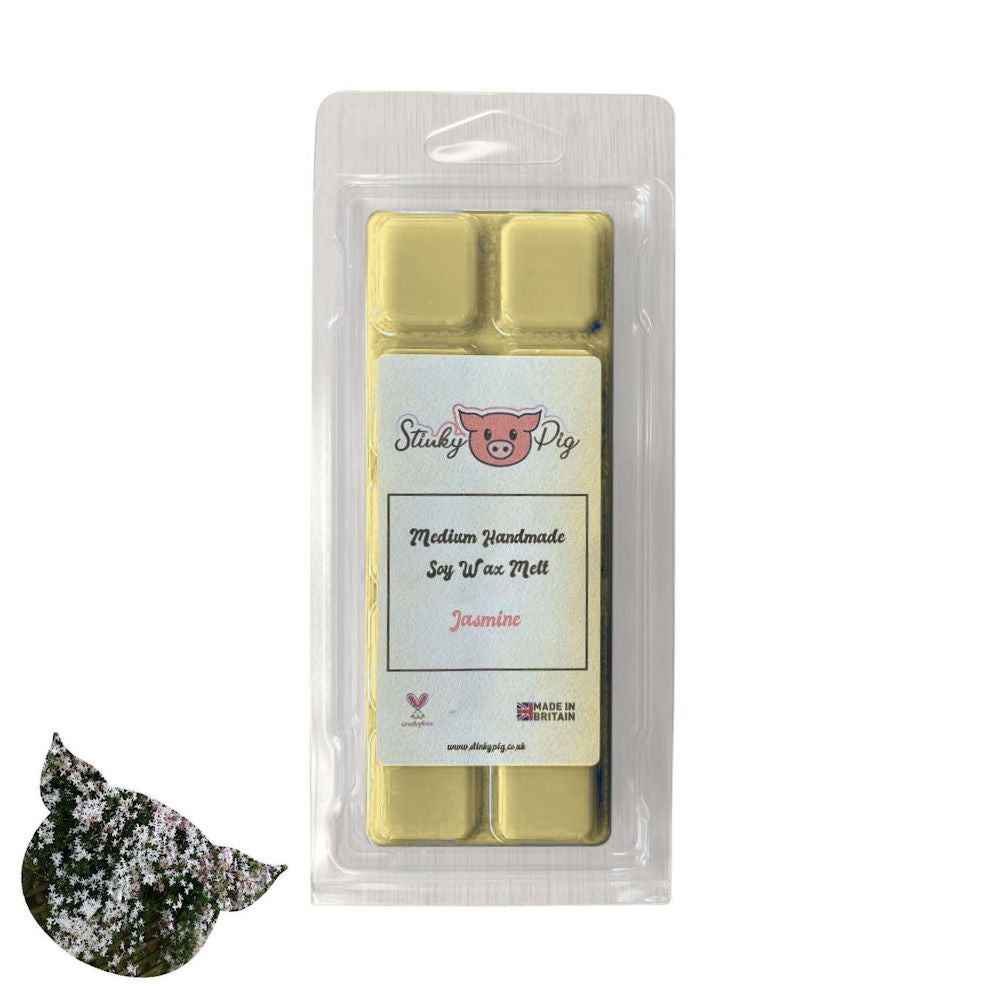 Jasmine Medium Wax Melt Clamshell Bar