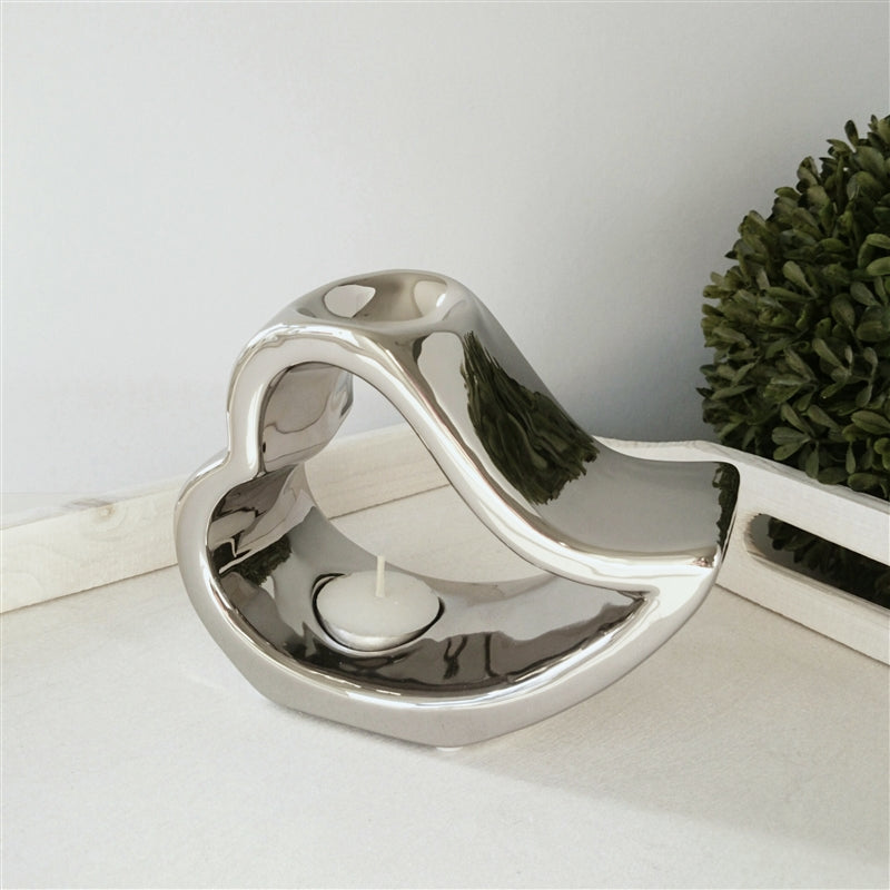 Romeo Ceramic Wax Melter Chrome