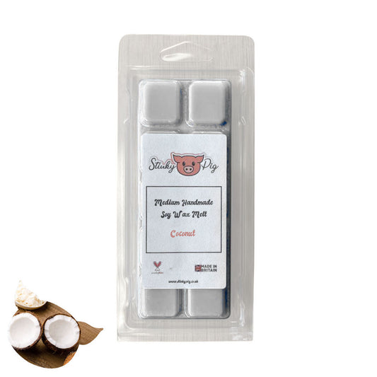 Coconut Medium Wax Melt Clamshell Bar