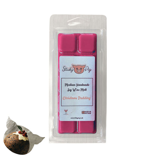 Christmas Pudding Medium Wax Melt Clamshell Bar