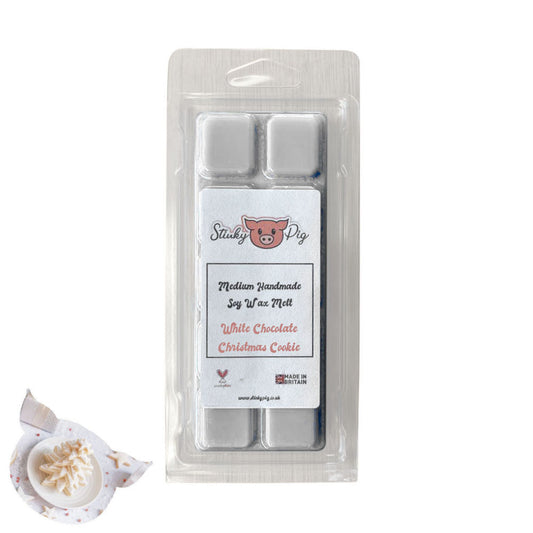 White Chocolate Christmas Cookies Medium Wax Melt Clamshell Bar