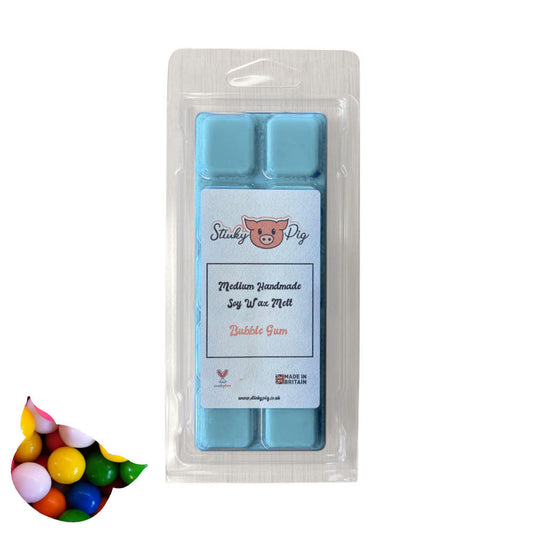 Bubble Gum Medium Wax Melt Clamshell Bar