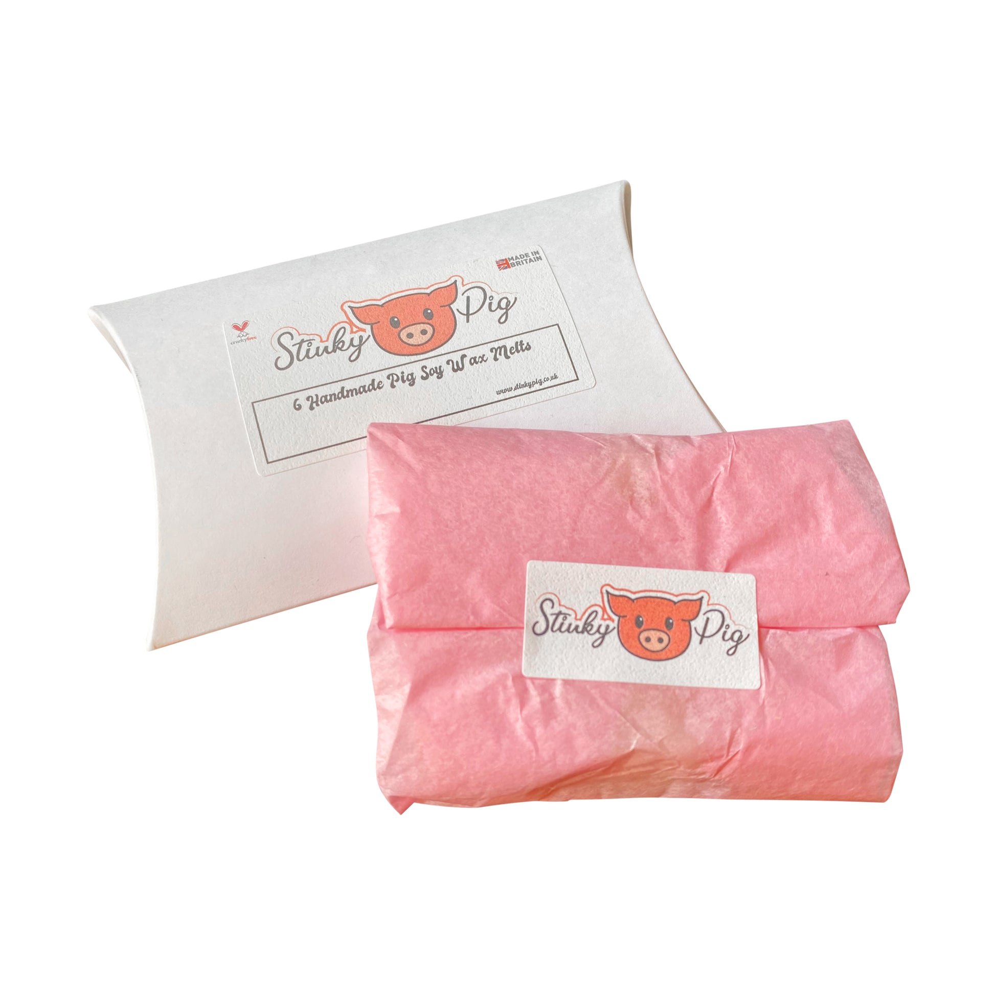 6 Bubble Gum Wax Melt Pigs