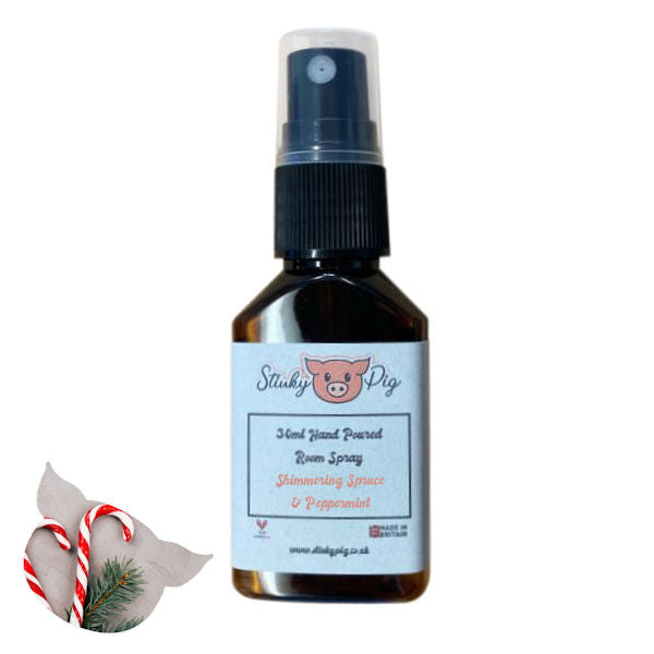 Shimmering Spruce & Peppermint Small Room Spray