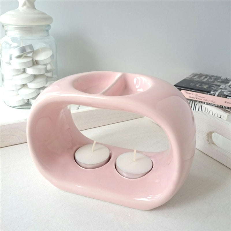 Duo Ceramic Wax Melter Pink