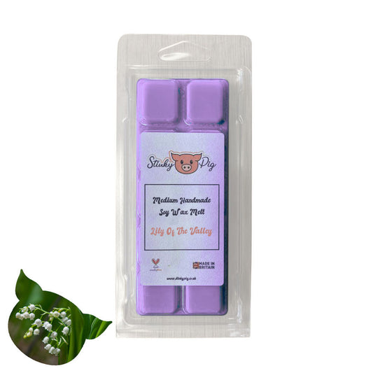 Lily Of The Valley Medium Wax Melt Clamshell Bar