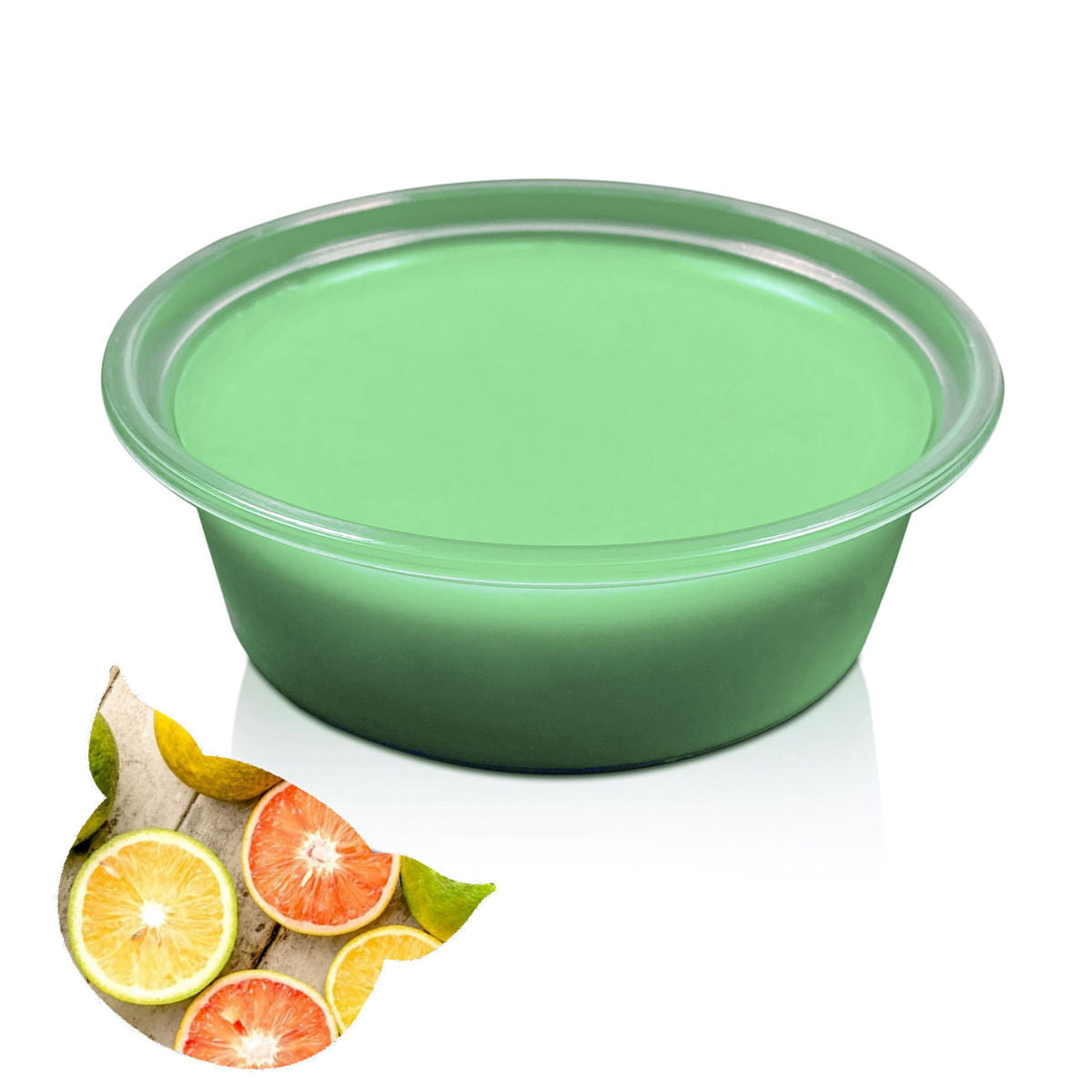 Lime Basil & Mandarin Medium Wax Melt Pot