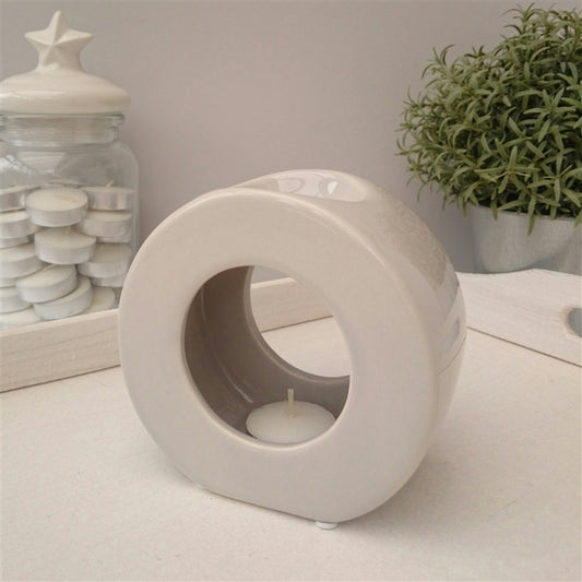 Polo Ceramic Wax Melter Grey