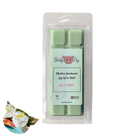 Gin & Tonic Medium Wax Melt Clamshell Bar