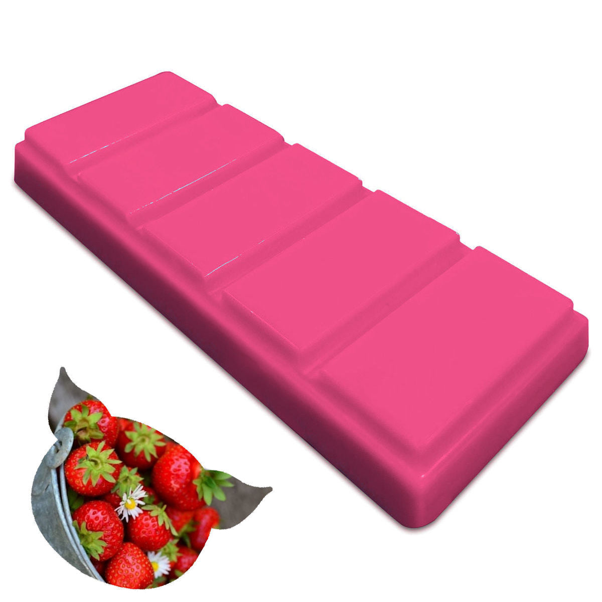 Strawberry & Lily Medium Wax Melt Bar