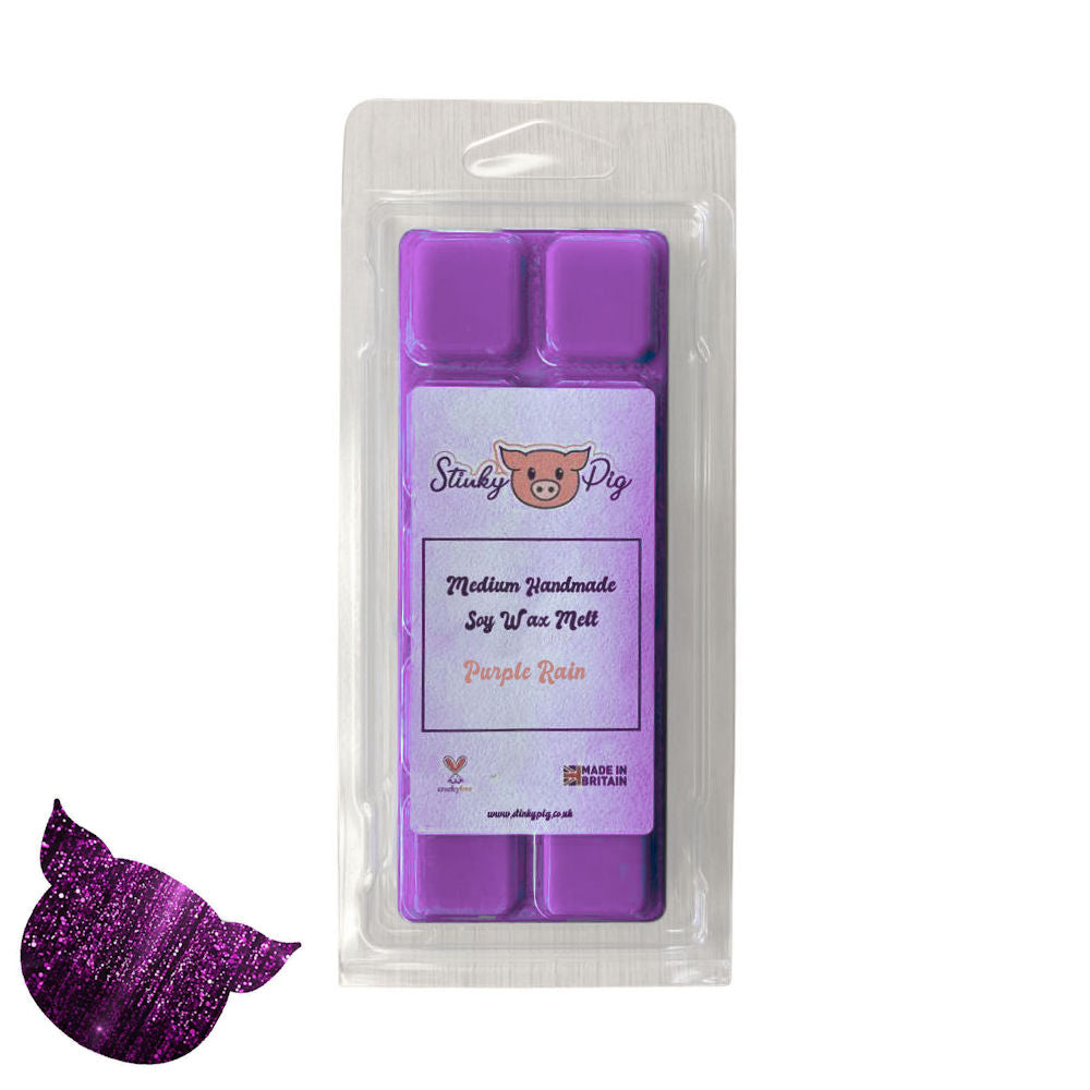 Purple Rain Medium Wax Melt Clamshell Bar