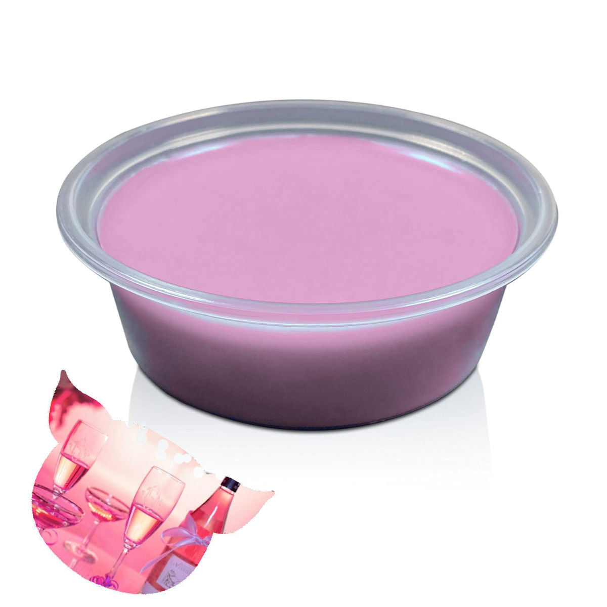 Pink Champagne Medium Wax Pot