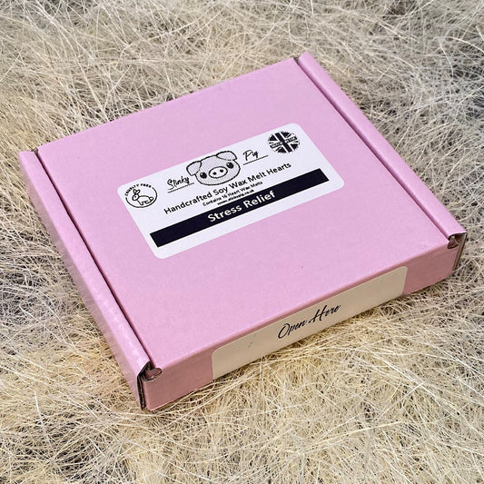 16 Stress Relief Small Wax Hearts