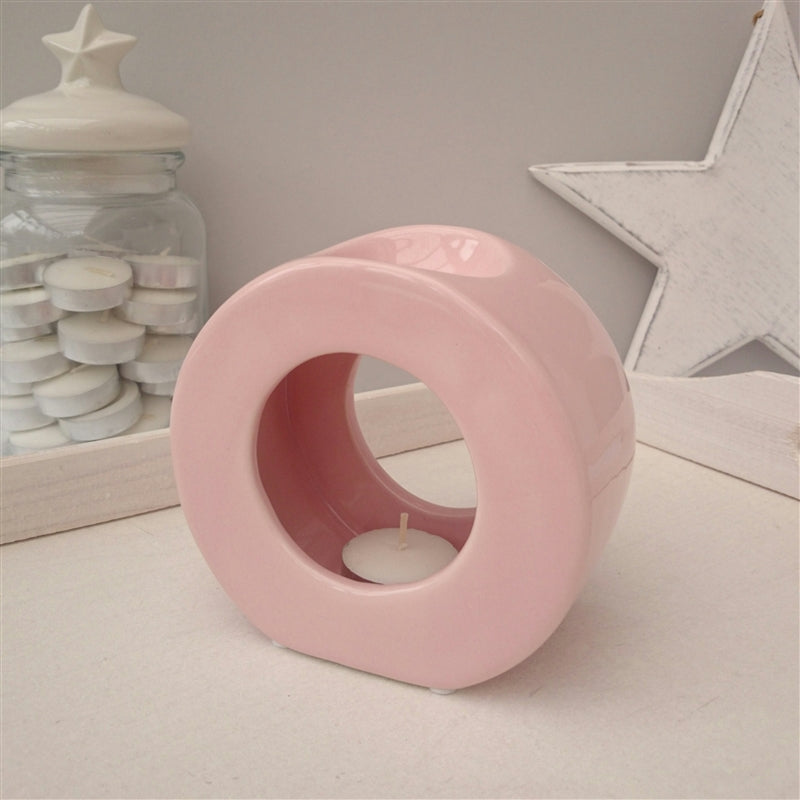 Polo Ceramic Wax Melter Pink