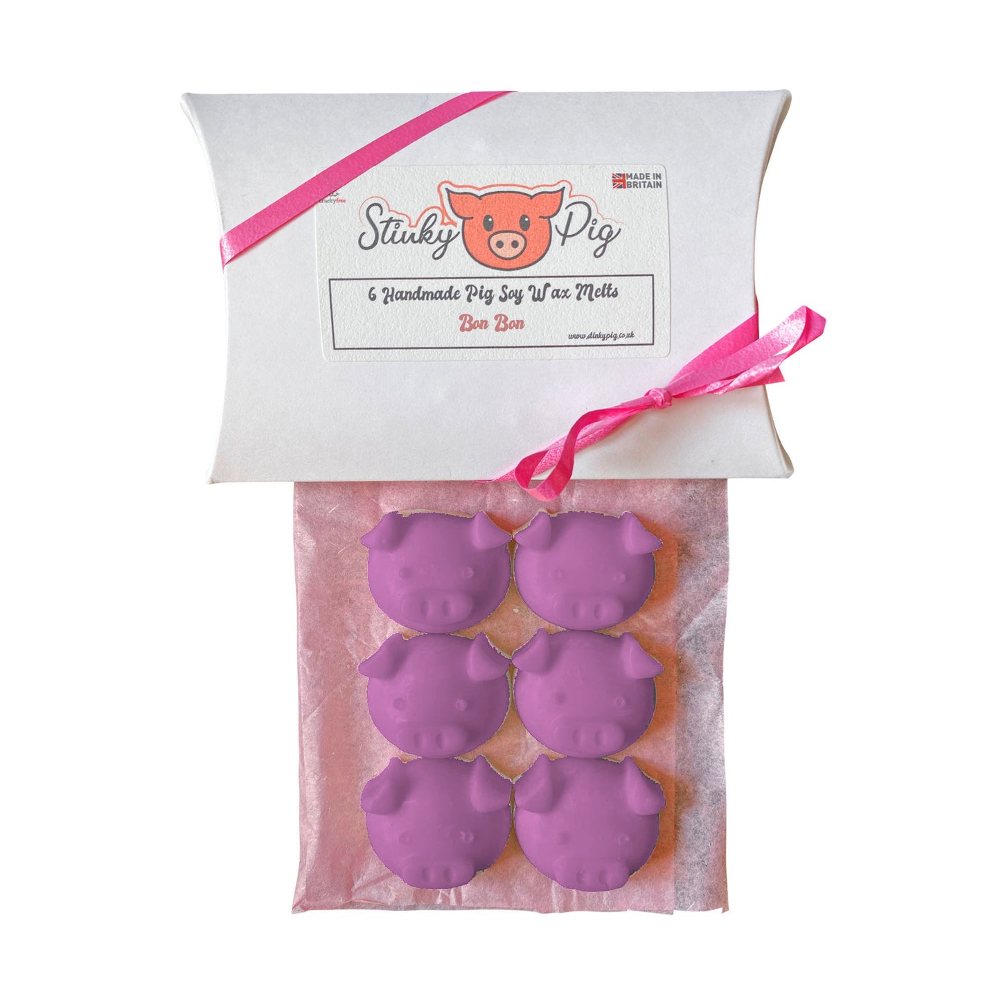 6 Bon Bon Wax Melt Pigs