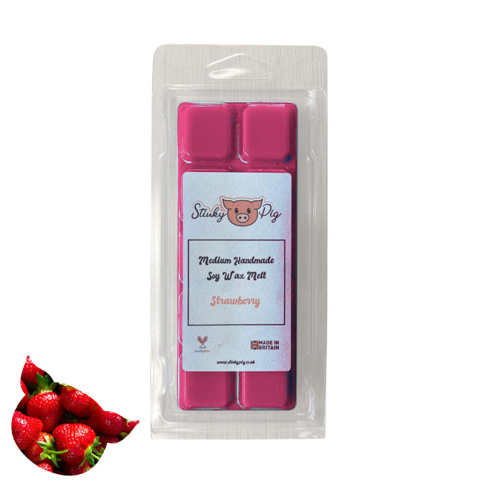 Strawberry Medium Wax Melt Clamshell Bar