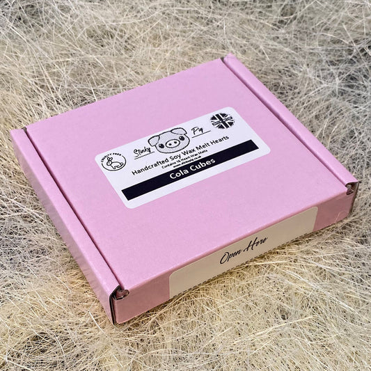 16 Cola Cubes Small Wax Hearts